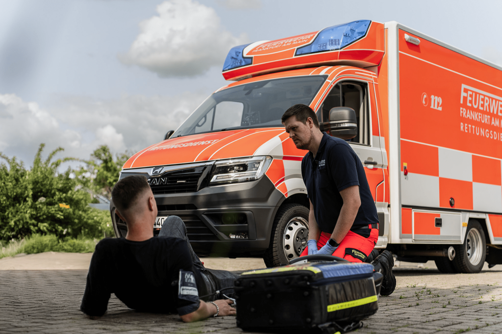 NotSan im Einsatz in Frankfurt am Main