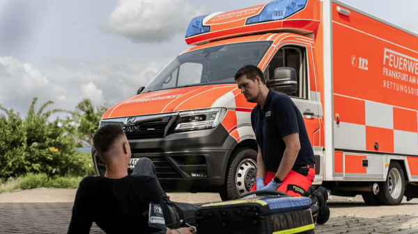 NotSan im Einsatz in Frankfurt am Main