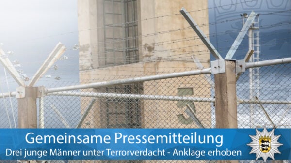 Gemeinsame Pressemitteilung der Staatsanwaltschaft Karlsruhe und des Landeskriminalamts Baden-Württemberg zur Anklageerhebung gegen zwei mutmaßliche IS-Sympathisanten sowie weiteren Unterstützer
