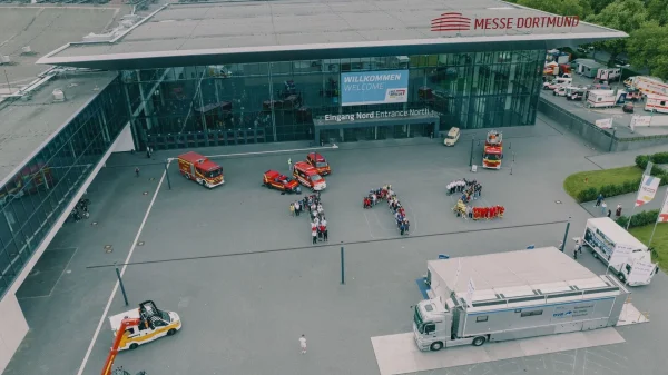 112RESCUE 2027 findet in 2027 vom 10. bis 12. Juni in der Messe Dortmund statt.