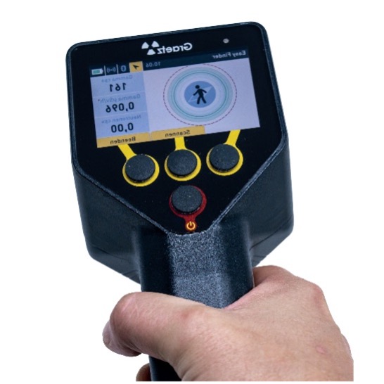 Der RadXplore-ident im Rapid-FinderTM-Modus.