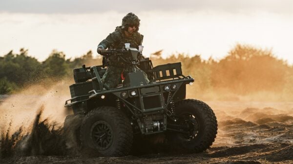 Das Quad Ermine von Rheinmetall wird auch auf der Enforce Tac 2025 zu sehen sein.