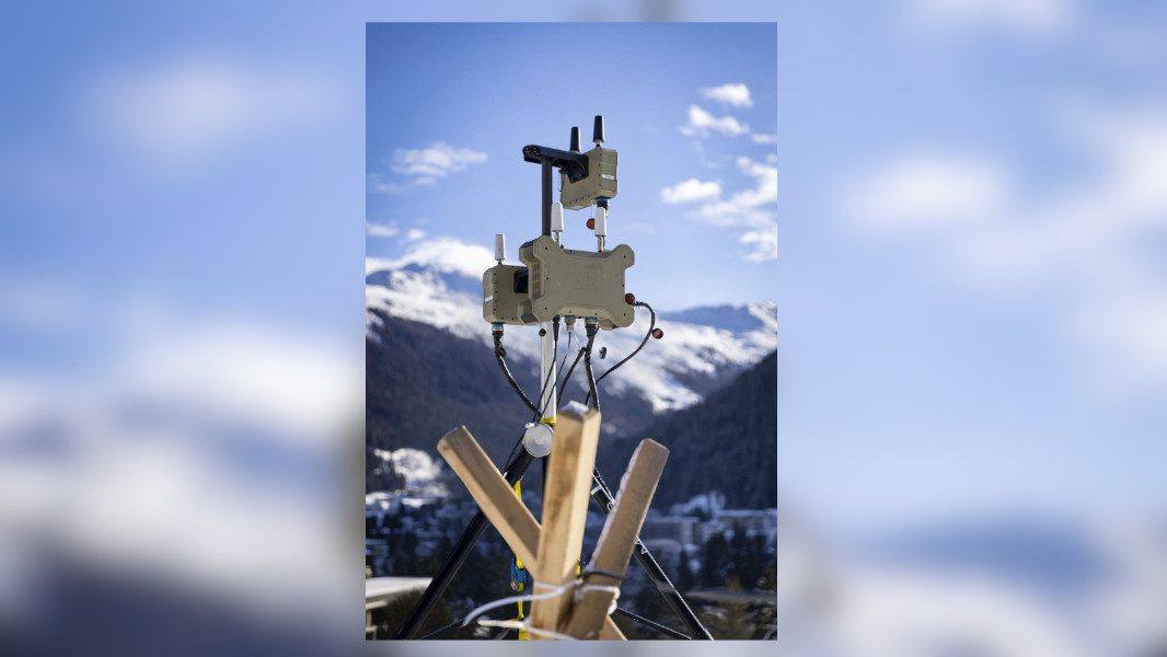 Teil des C-UAS-Systems von Sentrycs, welches beim WEF 2026 verwendet wurde.