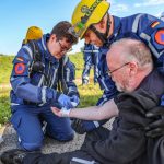 THW Übung "Blaues Chamäleon"