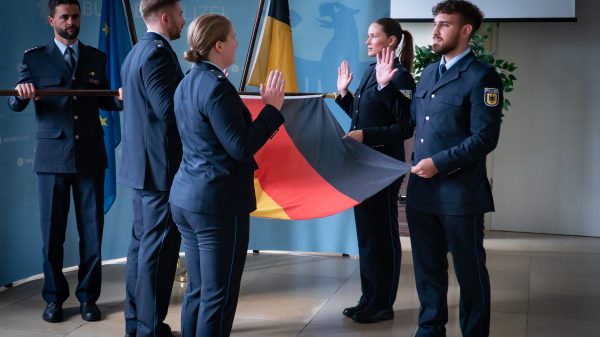 Vereidigung Bundespolizei Baden-Württemberg