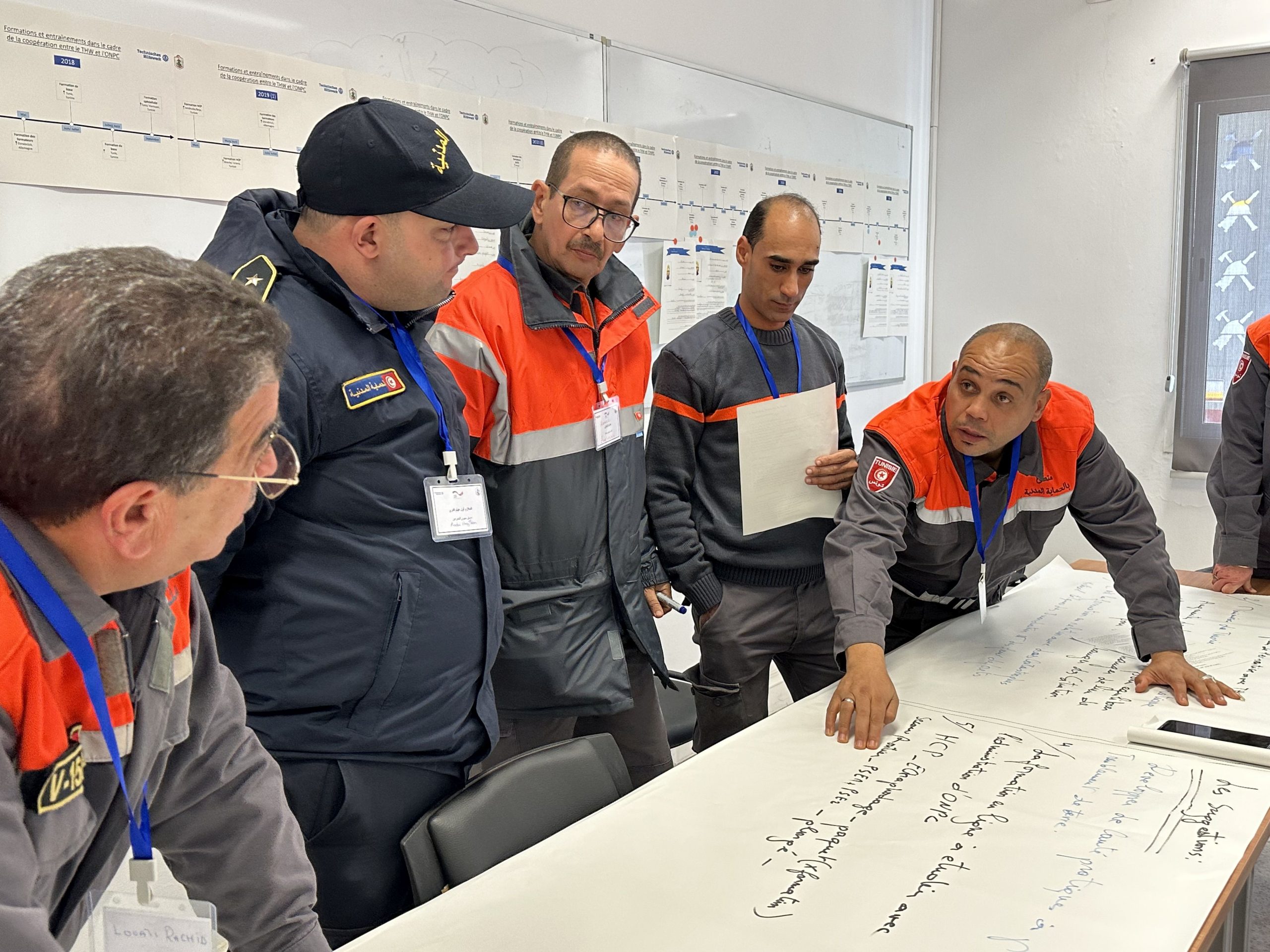 THW ehrenamtlich in Tunesien