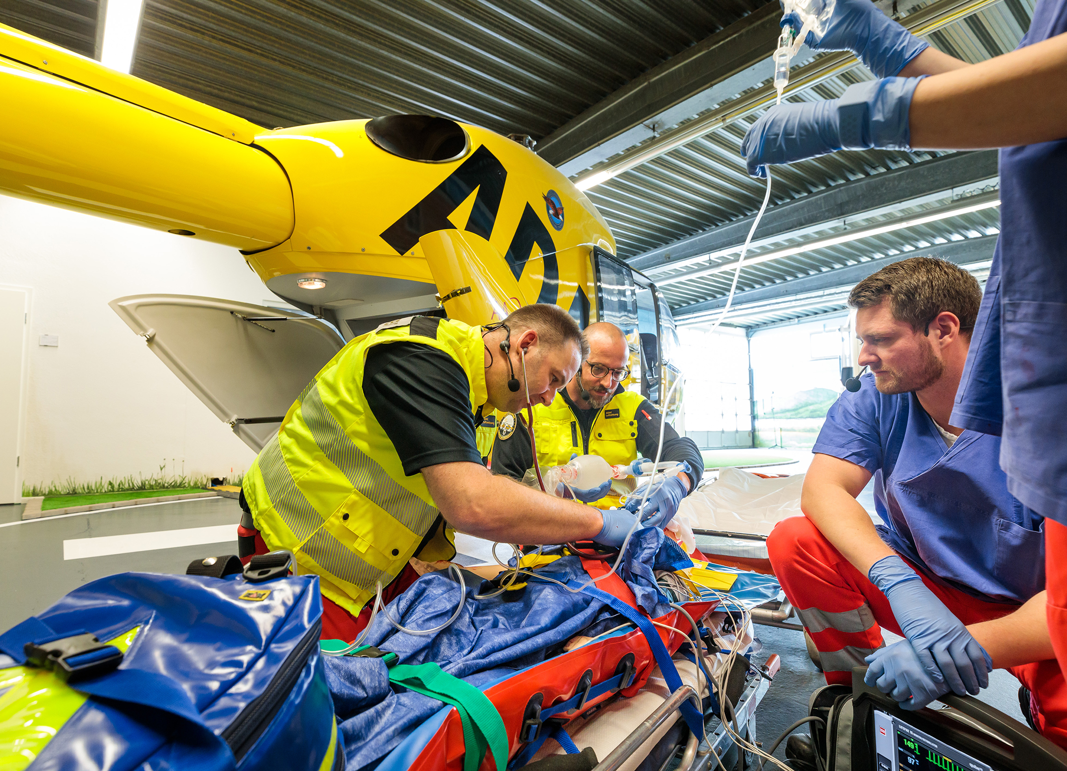 Notfalleinsatz: Die gemeinnützige ADAC Luftrettung freut sich beim AirMed World Congress 2026 in München Fachleute aus aller Welt aus den Bereichen Luftrettung (Helicopter Emergency Medical Services; HEMS) und Ambulanzflug zusammenzubringen.