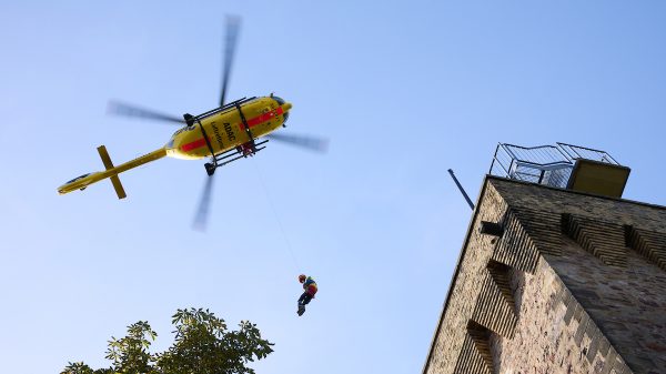 Windentraining ADAC Luftrettung in Zweibrücken