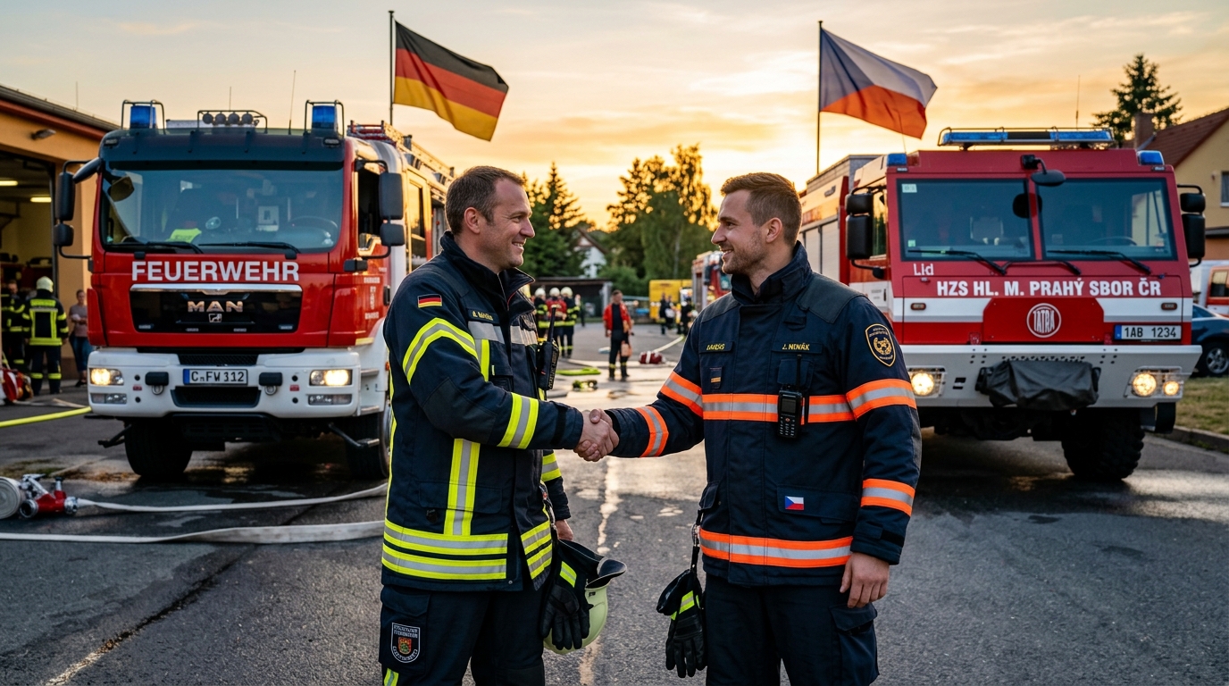 Freiwillige Feuerwehr: Die Deutsch-Tschechische Partnerschaft der freiwilligen Feuerwehren soll gefördert werden.