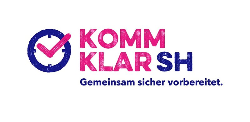 Die Kampagne "KommKlar SH" wird von einem breiten Bündnis aus mehr als 30 Organisationen und Institutionen getragen, darunter Hilfsorganisationen, Wirtschaftsverbände und kommunale Akteure, wie beispielsweise das THW.
