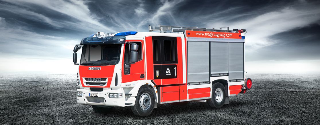 Magirus: Mit der neu gegründeten Geschäftseinheit Defense & Security hat Magirus sein Portfolio erweitert. Das Ganze ist auf der diesjährigen INTERSCHUTZ erlebbar.