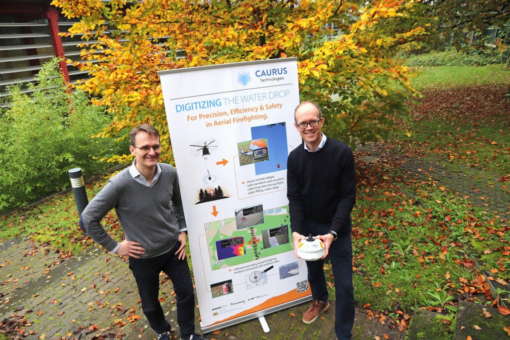 Die Caurus-Gründer Henrik (links) und Philippe Telle haben ein Team aufgebaut, das Expertise aus Luftfahrt, Verteidigung, Technologie sowie Unternehmensentwicklung und -finanzierung mitbringt.