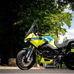 Die Polizei Niedersachsen setzt bei der Motorradstaffel langfristig auf Elektromobilität. Derzeit wird das Modell DSR/X des Herstellers Zero Motorcycles getestet.