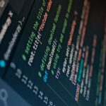 Spionagesoftware:Zeilen von Programmcode auf einem Bildschirm