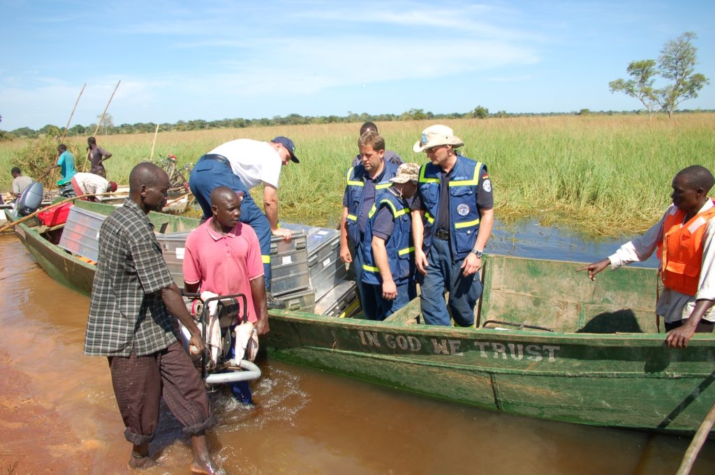 THW im Einsatz in Uganda 2007