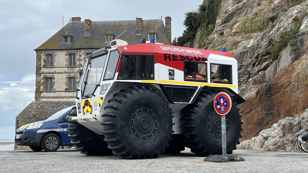 Amphibisches All-Terrain-Fahrzeug SHERP