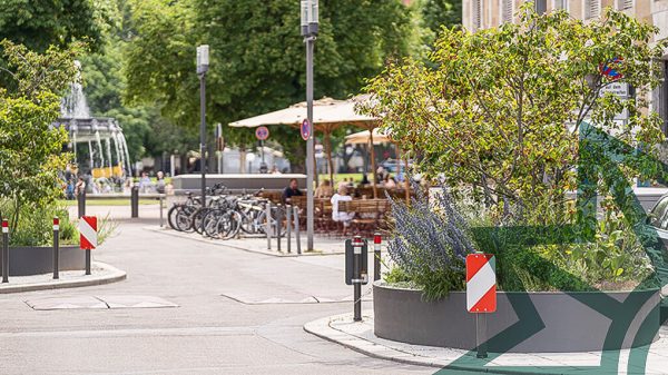 Städtebau Überfahrten Zufahrtsschutz